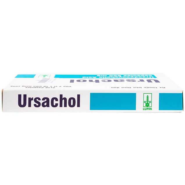 Thuốc Ursachol 250mg Lupin điều trị xơ gan mật nguyên phát (20 viên)
