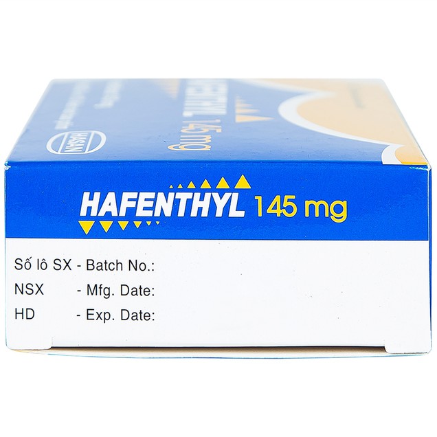 Thuốc Hafenthyl 145mg Hasan điều trị rối loạn lipoprotein (3 vỉ x 10 viên)