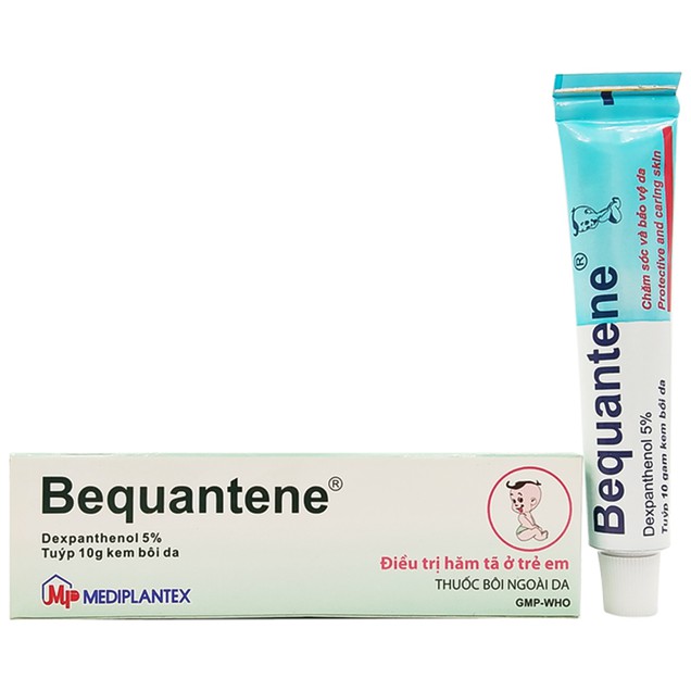 Thuốc bôi Bequantene 5% Mediplantex hỗ trợ điều trị hăm tả trẻ em (Tuýp 10g)