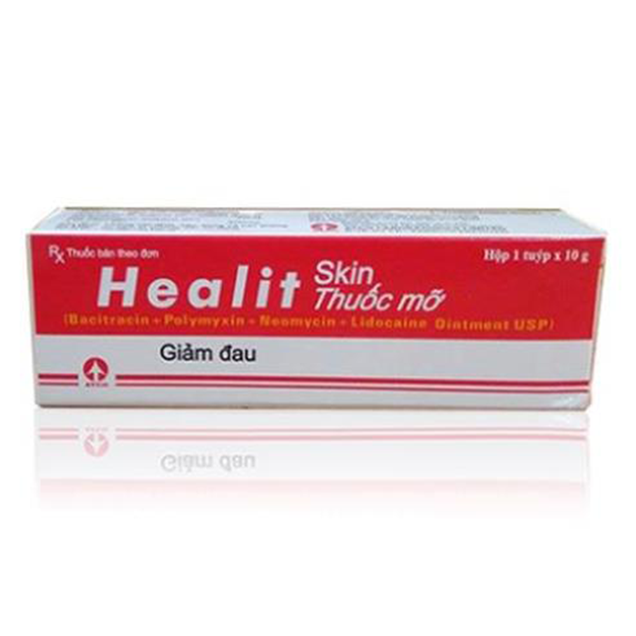 Thuốc mỡ Healit Skin Atco điều trị nhiễm khuẩn trên da (10g)