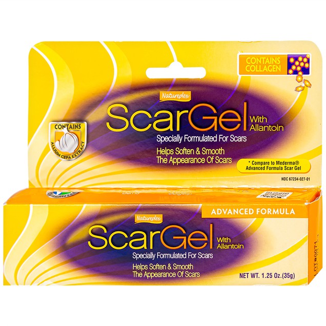 Gel Natureplex Scargel cải thiện tính đàn hồi, cấu trúc và hình dạng của nhiều loại sẹo (35g)