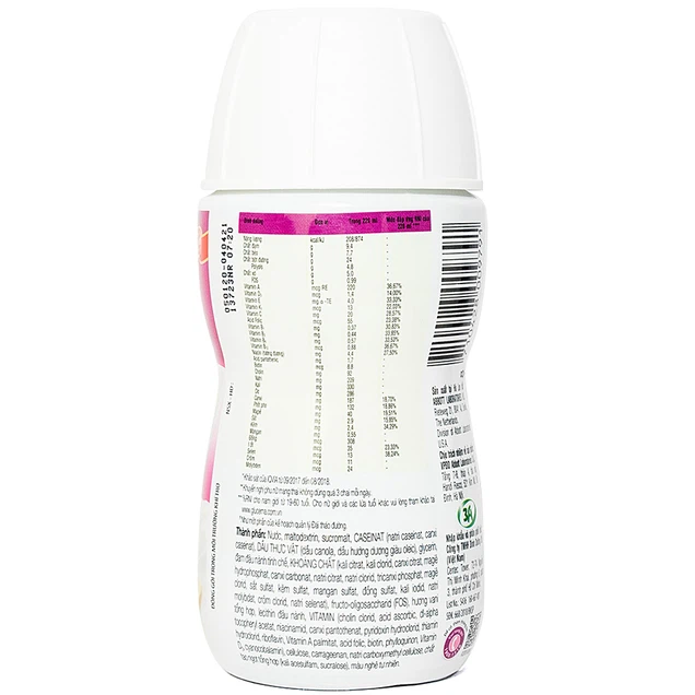 Sữa Glucerna Abbott hương Vani bổ sung dưỡng chất cho người tiểu đường (220ml)