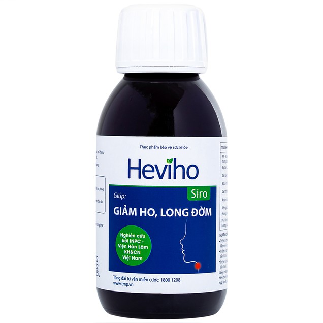 Siro Heviho giúp giảm ho, long đờm (Chai 100ml)