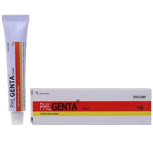 Kem Philgenta Phil giảm triệu chứng viêm của các bệnh ngoài da (10g)