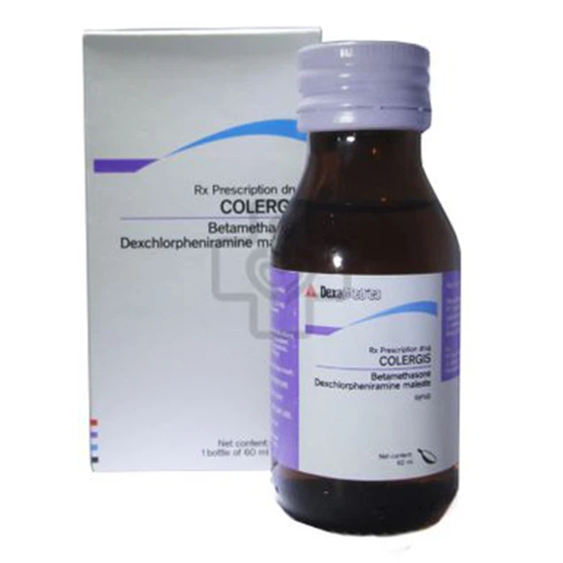 Thuốc Colergis Dapharco chống dị ứng, điều trị viêm hen phế quản (60ml)