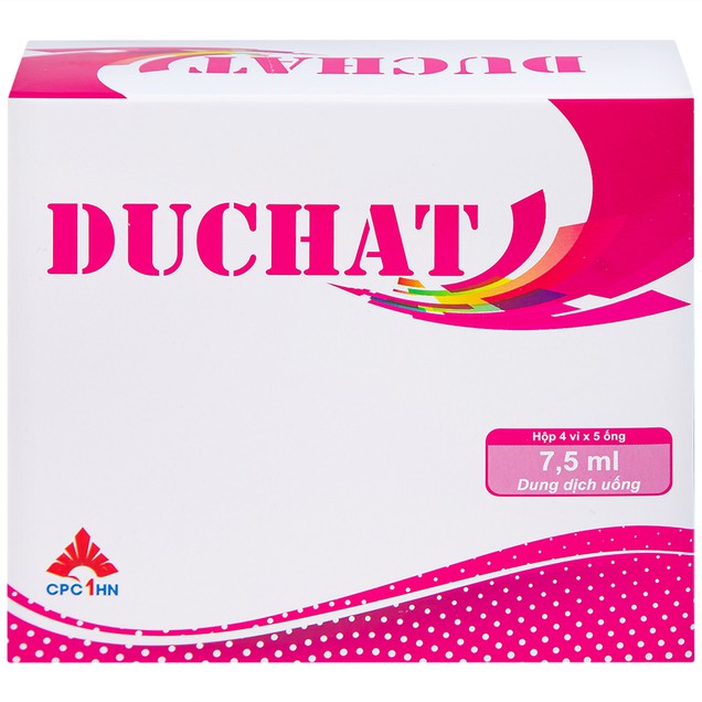Thuốc Duchat CPC1 hỗ trợ điều trị thiếu vitamin (20 ống x 7.5ml)