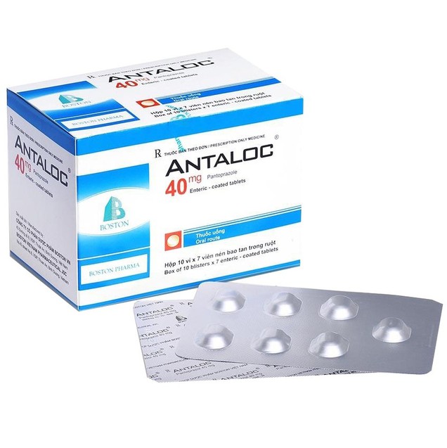 Thuốc Antaloc 40mg Boston hỗ trợ điều trị trào ngược thực quản (10 vỉ x 7 viên)