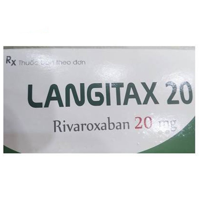 Thuốc Langitax 20mg Usarichpharm phòng ngừa huyết khối tắc tĩnh mạch (14 viên)