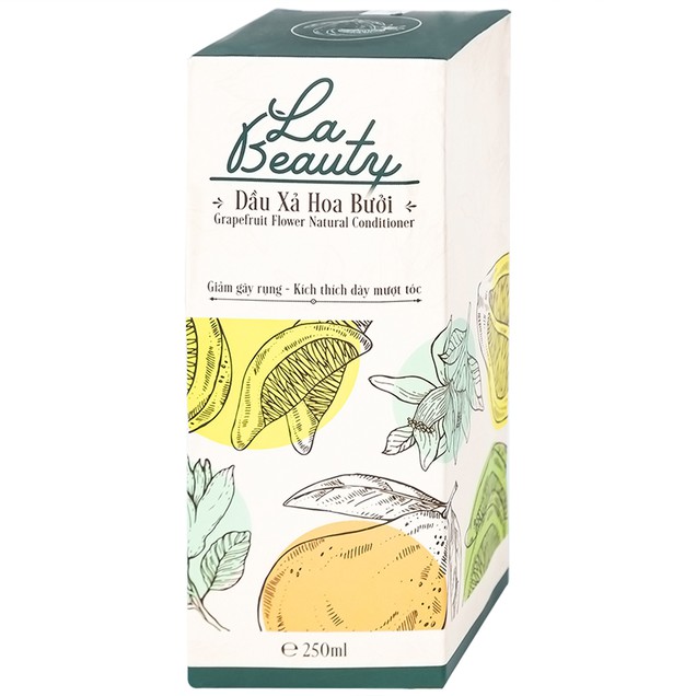 Dầu xả hoa bưởi La Beauty giảm gãy rụng, kích thích dày mượt tóc (250ml)