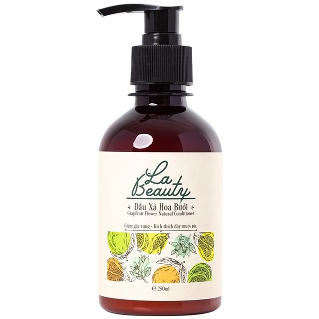 Dầu xả hoa bưởi La Beauty giảm gãy rụng, kích thích dày mượt tóc (250ml)