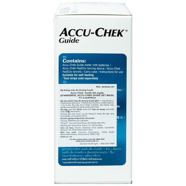 Máy đo đường huyết Accu-Chek Guide