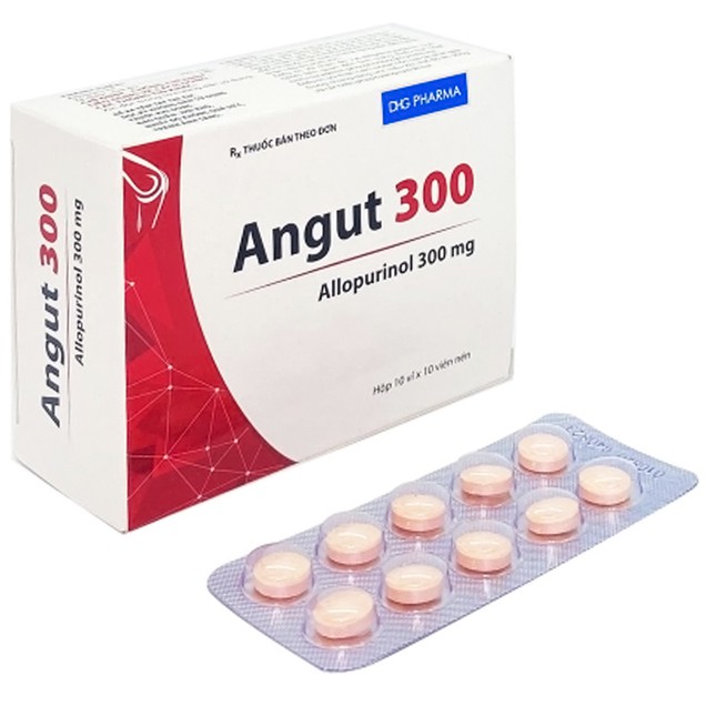 Thuốc Angut 300mg DHG hỗ trợ điều trị sỏi thận trong một số trường hợp chỉ định (100 viên)