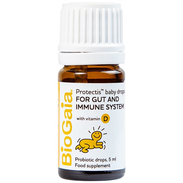 Men vi sinh BioGaia Protectis Baby Drops Vitamin D3 hỗ trợ tăng cường tiêu hóa (5ml)