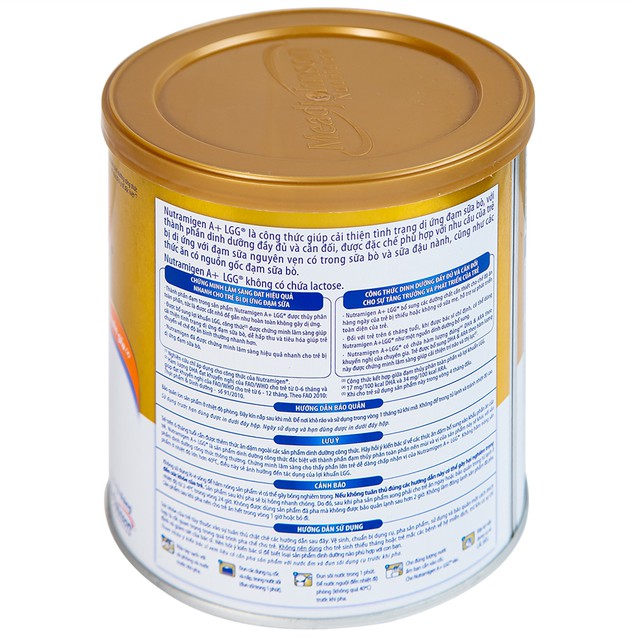 Sữa Nutramigen A+ LGG Mead Johnson cung cấp dinh dưỡng cho trẻ dị ứng sữa đạm (400g)