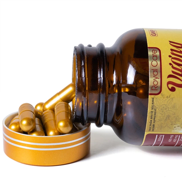 Viên uống Vương Nữ Khang Royal Care hỗ trợ hạn chế sự phát triển của u xơ tử cung, u vú lành tính ở nữ giới (60 viên)