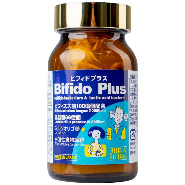 Viên uống Bifido Plus Jpanwell bổ sung lợi khuẩn tăng cường sức khỏe đại tràng (30 viên)