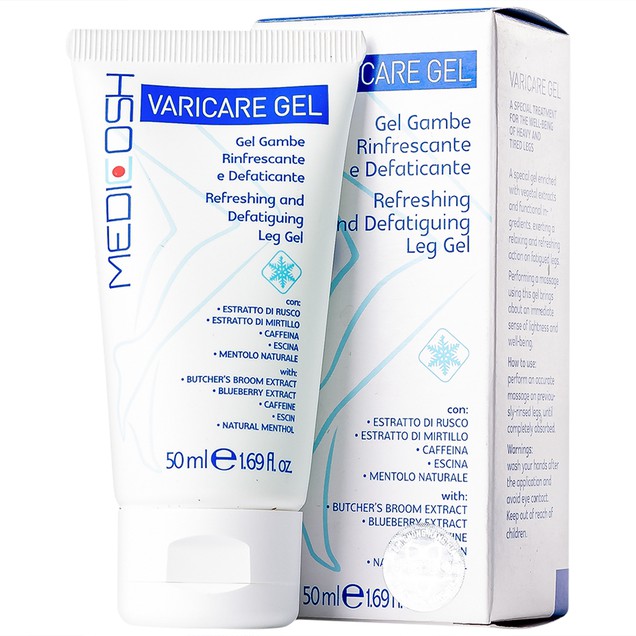 Dung dịch Medicosh Varicare Gel hỗ trợ điều trị suy giãn tĩnh mạch chân (50ml)