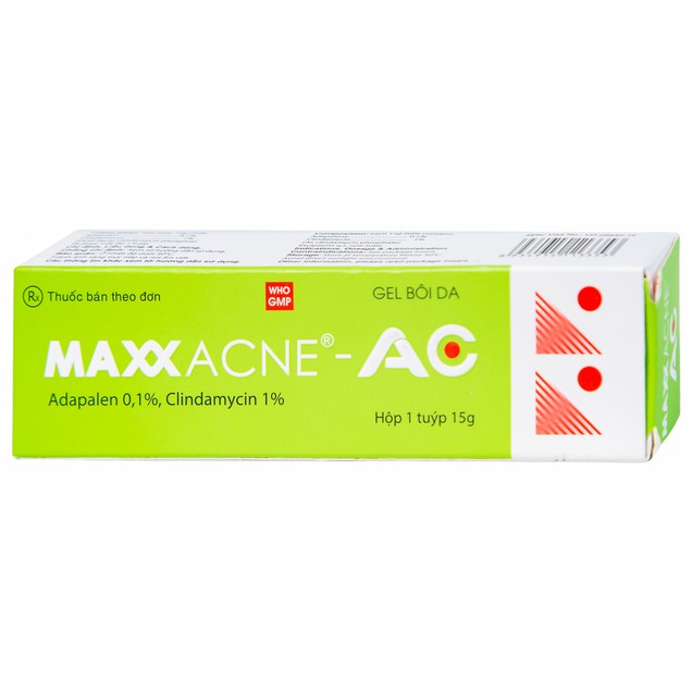Gel bôi da Maxx Acne-AC Ampharco điều trị mụn trứng cá (15g)