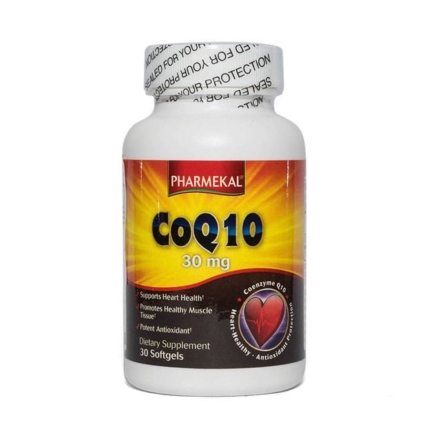 Viên uống CoQ10 30mg Pharmekal hỗ trợ sức khoẻ cho tim, giảm quá trình oxy hoá (30 viên)