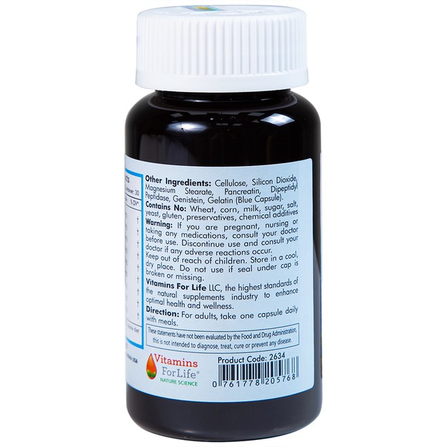 Viên uống Gasso Max Vitamins For Life bổ sung enzym và các thảo mộc (30 viên)