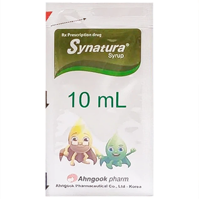 Siro Synatura Ahngook điều trị nhiễm khuẩn đường hô hấp (78 gói x 10ml)