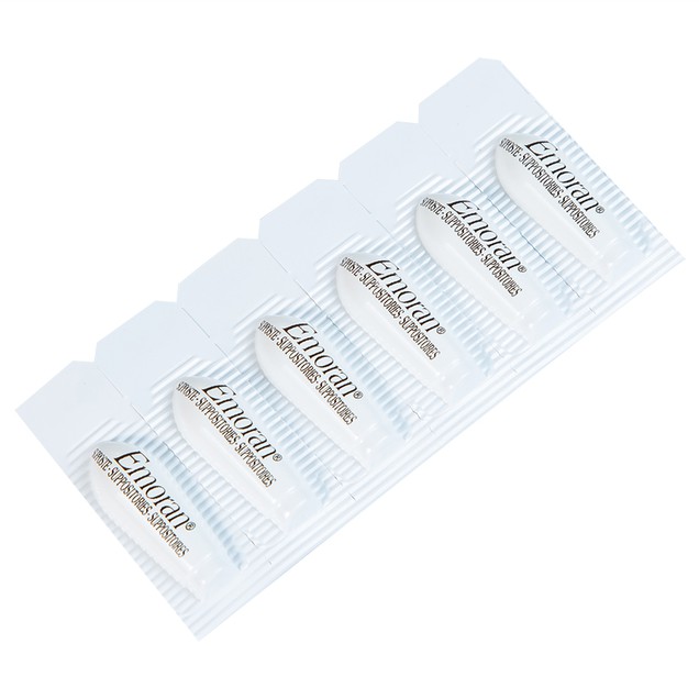Viên đặt Supposte Emoran hỗ trợ trị trĩ, viêm trực tràng (1 vỉ x 6 viên)