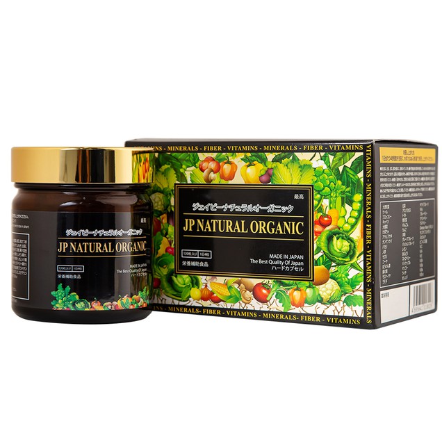 Viên uống bổ sung chất xơ, chống táo bón và tăng đề kháng JP Natural Organic Jpanwell (120 viên)
