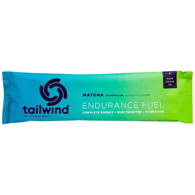 Bột năng lượng Endurance Fuel Tailwind Matcha có cafein vị trà xanh cung cấp năng lượng (54g)