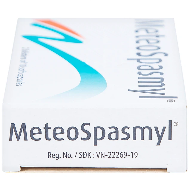 Thuốc Meteospasmyl Mayoly Spindler điều trị rối loạn đường ruột (2 vỉ x 10 viên)