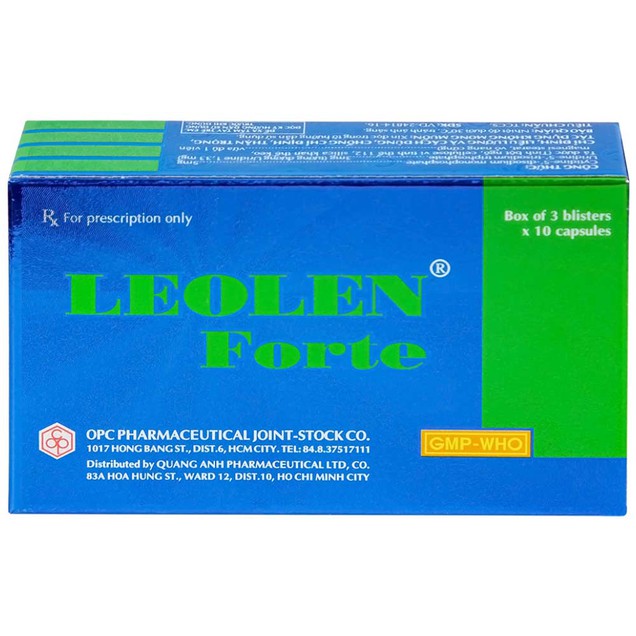 Thuốc Leolen Forte OPC điều trị đau dây thần kinh (30 viên)