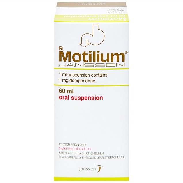 Thuốc Motilium Janssen điều trị chứng nôn và buồn nôn (60ml)