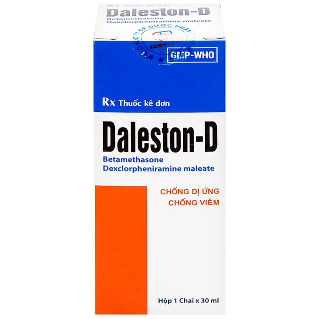 Thuốc Daleston-D TW3 chống viêm và dị ứng (30ml)