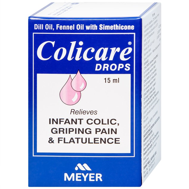 Thuốc Colicare Meyer-BPC điều trị trào ngược dạ dày thực quản (15ml)