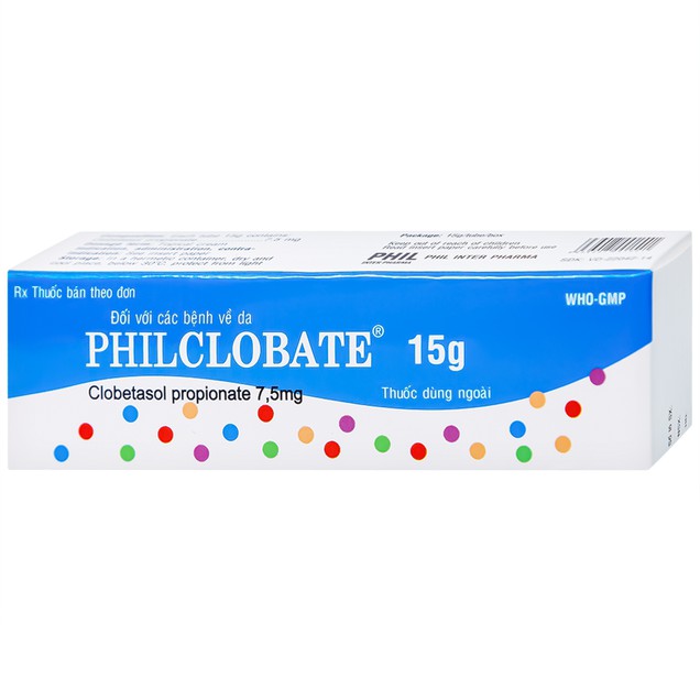 Thuốc mỡ Phil Clobate điều trị viêm da, chàm (15g)