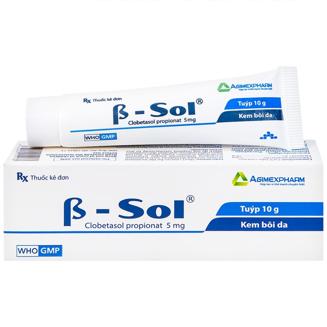 Kem bôi B-Sol Agimexpharm điều trị vẩy nến, viêm da (10g)