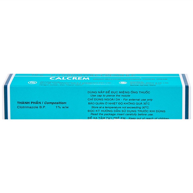 Kem bôi Calcrem 15g điều trị nấm da 