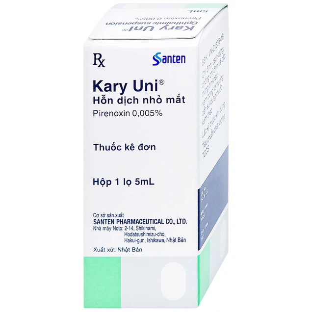 Thuốc nhỏ mắt Kary Uni Santen điều trị đục thủy tinh thể (5ml)