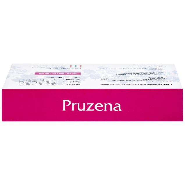 Thuốc Pruzena 10mg Đạt Vi Phú điều trị buồn nôn và nôn mửa trong thai kỳ (3 vỉ x 10 viên)