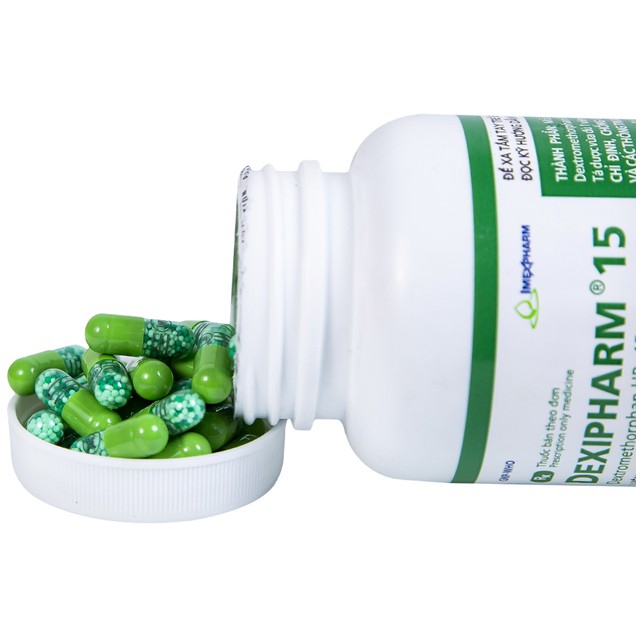 Thuốc ho Dexipharm 15 Imexpharm điều trị triệu chứng ho (200 viên)