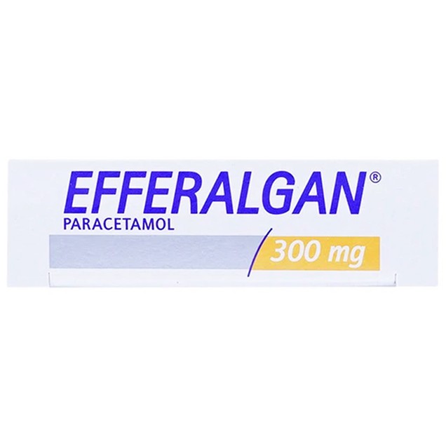 Thuốc đặt Efferalgan 300mg Bristol hạ sốt, giảm đau (Hộp 10 viên)