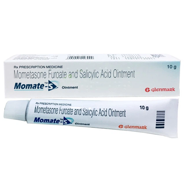 Thuốc mỡ Momate-S Glenmark điều trị bệnh vẩy nến (10g)