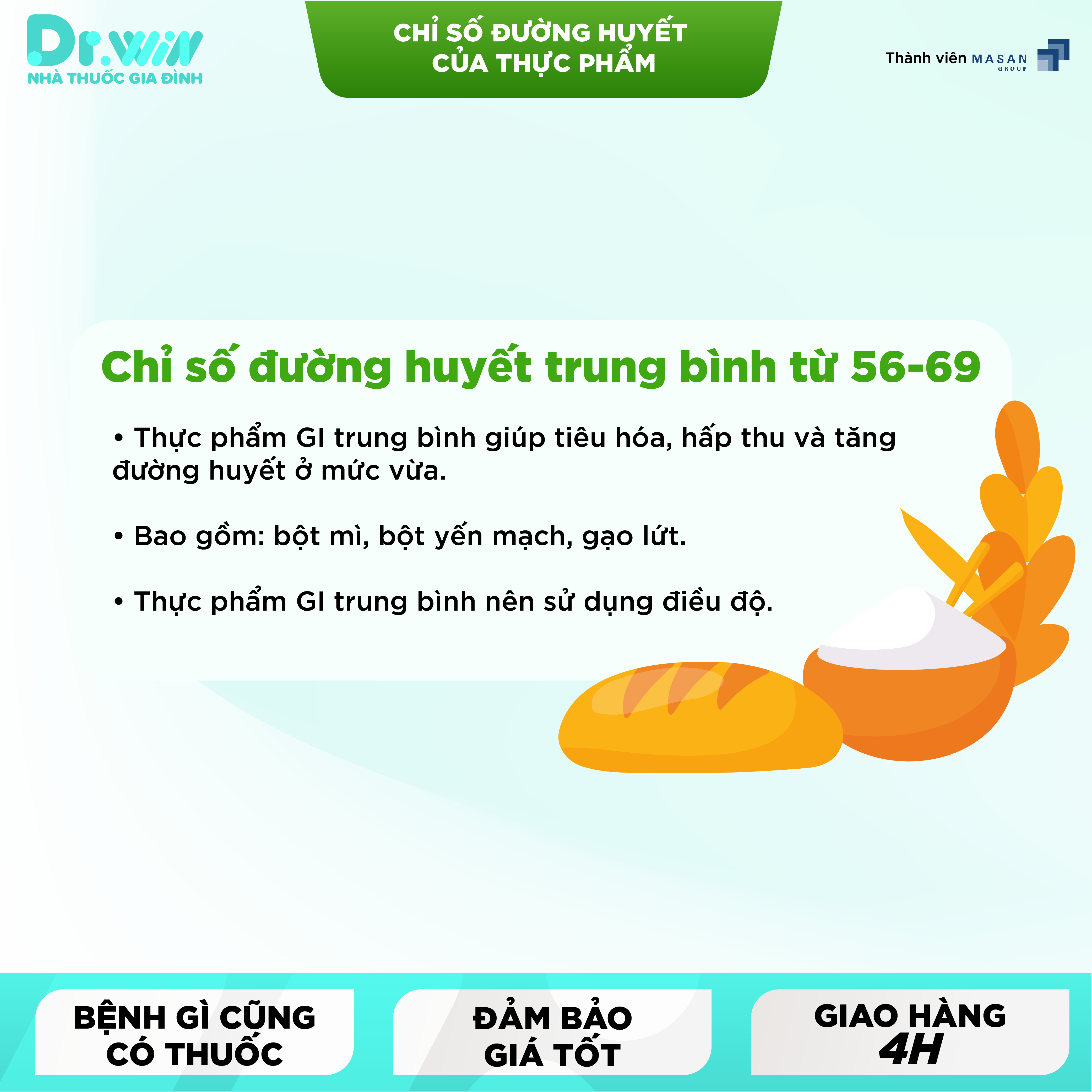 CHỈ SỐ ĐƯỜNG HUYẾT CỦA THỰC PHẨM – NGƯỜI BỆNH ĐÁI THÁO ĐƯỜNG CẦN QUAN TÂM - 5
