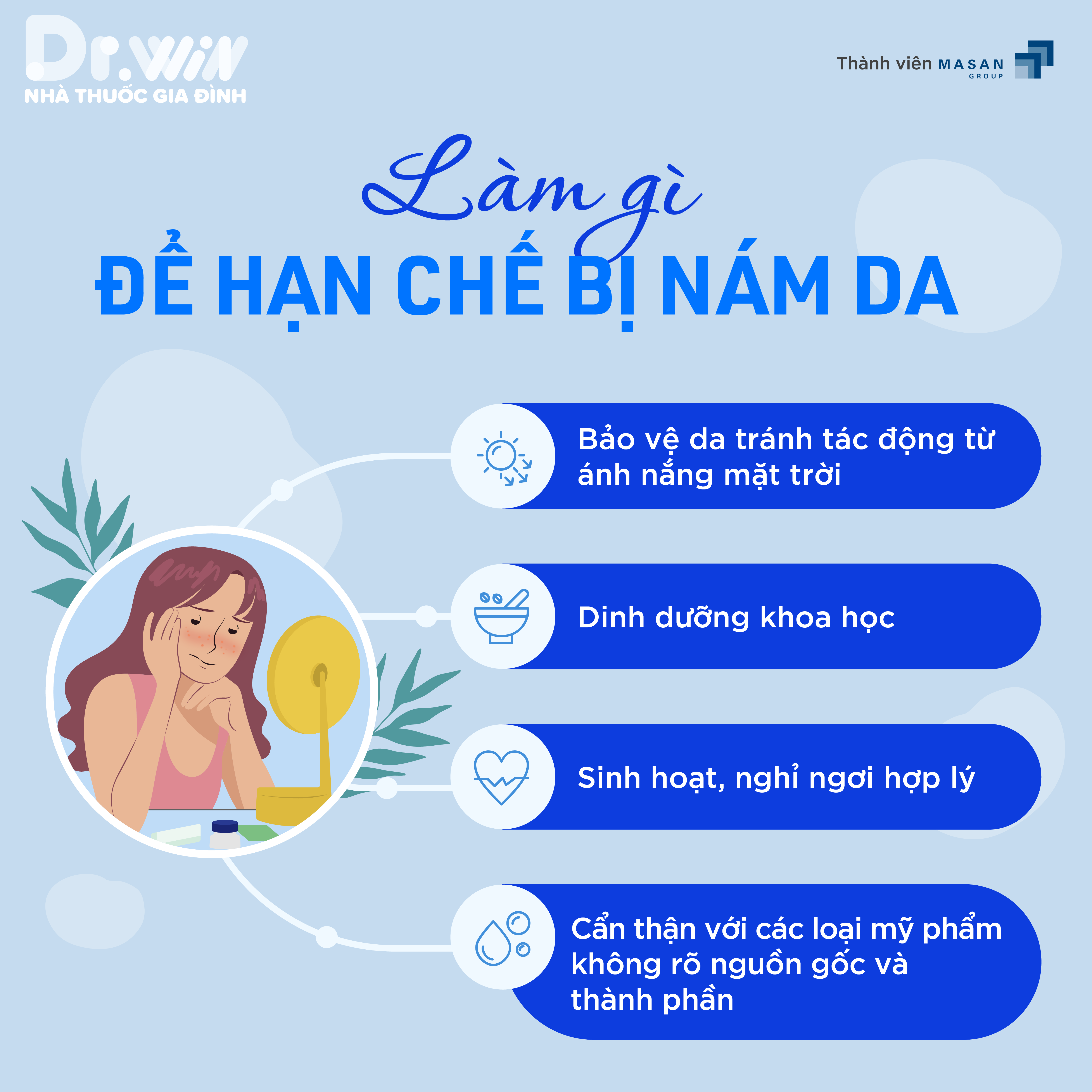 NÁM DA – HIỂU ĐỂ PHÒNG NGỪA 4