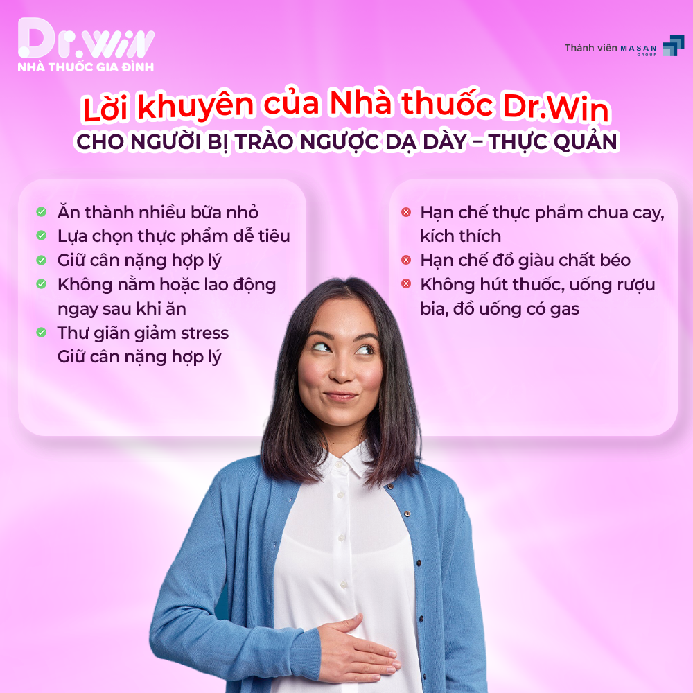 TRÀO NGƯỢC DẠ DÀY – THỰC QUẢN 4