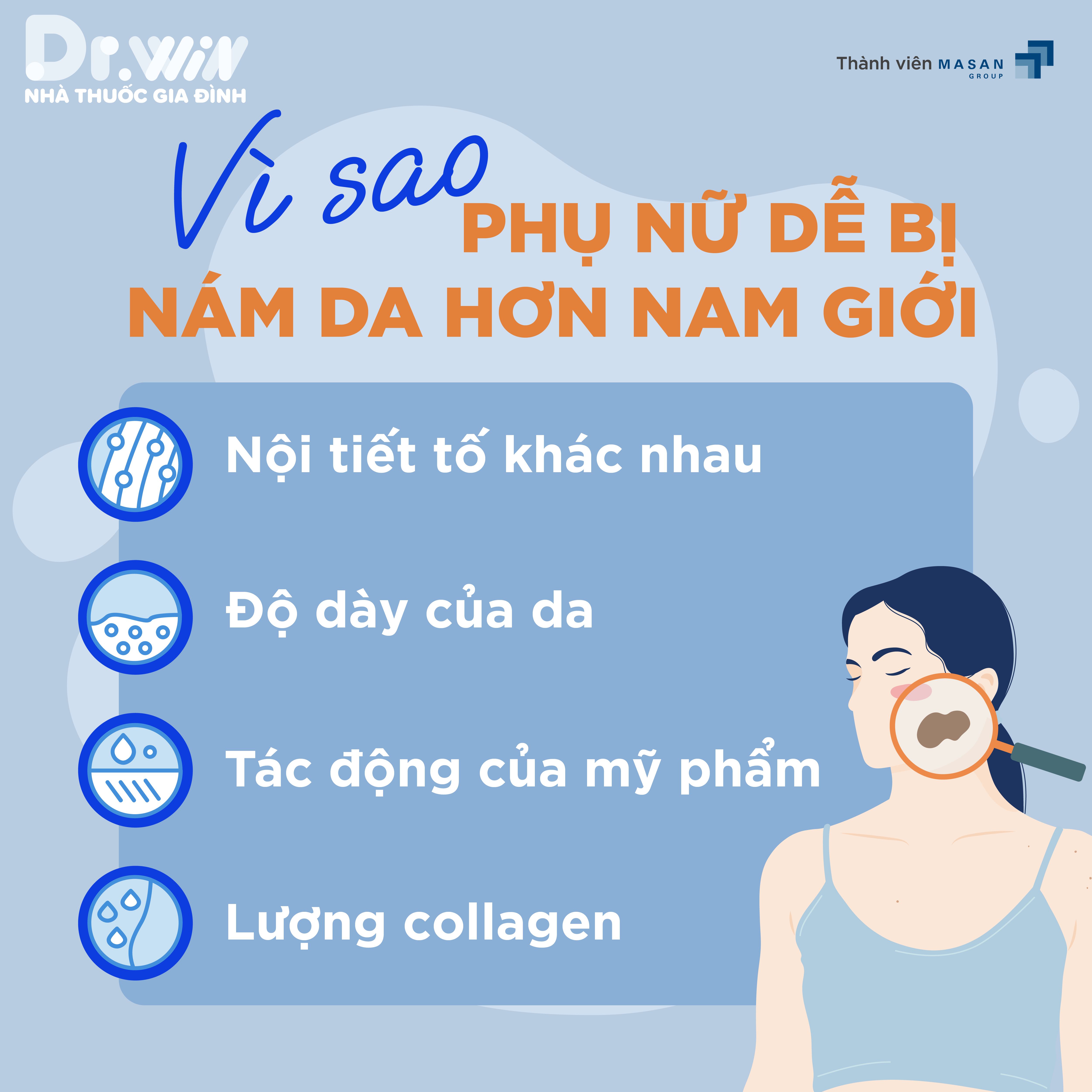 NÁM DA – HIỂU ĐỂ PHÒNG NGỪA 3